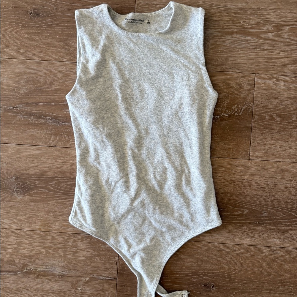 KWOMENS ABERCROMBIE One-Piece Bodysuit in Light Gray